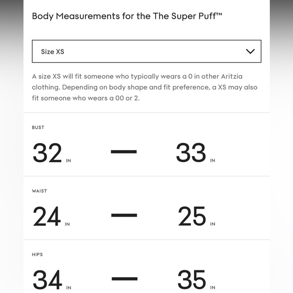 Aritzia XS Super Puff - Picture 5 of 6
